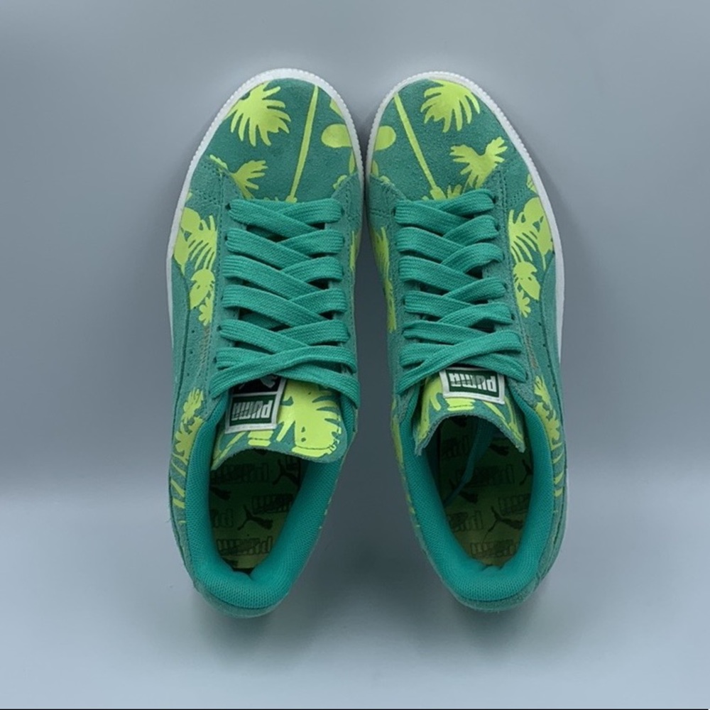 Puma Suede Classic Floral Shoes, Women’s sz 8 - Picture 3 of 10